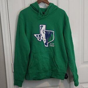 New Era Men's Green Dallas Mavericks City Edition Pullover Hoodie - Men's Size L